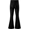 imageEVALESS Women Sequin Pants Sparkly Glitter High Waisted Wide Leg Flare Trousers Bell Bottom Night Out ClubwearBlack