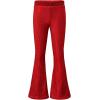 imageEVALESS Women Sequin Pants Sparkly Glitter High Waisted Wide Leg Flare Trousers Bell Bottom Night Out ClubwearFiery Red