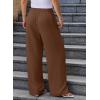 imageEVALESS Womens Palazzo Pants Summer Casual Flowy Wide Leg 2025 Lounge Trousers Beach Travel Vacation OutfitsDesert Palm