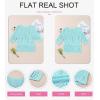 imageEVALESS Womens Crochet Hollow Out Knit Tops Half Sleeve Spring Summer Sweaters Beach Cover Ups for Women Trendy 2025Beau Blue