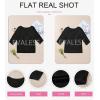 imageEVALESS Womens Crochet Hollow Out Knit Tops Half Sleeve Spring Summer Sweaters Beach Cover Ups for Women Trendy 2025Black