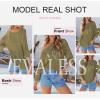 imageEVALESS Womens Crochet Hollow Out Knit Tops Half Sleeve Spring Summer Sweaters Beach Cover Ups for Women Trendy 2025Moss Green