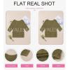 imageEVALESS Womens Crochet Hollow Out Knit Tops Half Sleeve Spring Summer Sweaters Beach Cover Ups for Women Trendy 2025Moss Green