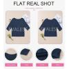 imageEVALESS Womens Crochet Hollow Out Knit Tops Half Sleeve Spring Summer Sweaters Beach Cover Ups for Women Trendy 2025Navy Blue