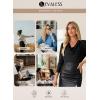 imageEVALESS Womens Tops Cowl Neck Shirts Long Sleeve Teacher Clothes Office Business Dressy Casual Blouse 2025 Spring SummerBlack