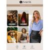 imageEVALESS Womens Tops Cowl Neck Shirts Long Sleeve Teacher Clothes Office Business Dressy Casual Blouse 2025 Spring SummerSky Blue