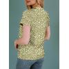 imageEVALESS Womens Casual Polka Dot Tops Crewneck Short Sleeve T Shirts Fashion Outfits 2025 Spring Summer ShirtsD1 Green