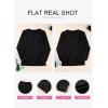 imageEVALESS Womens Tops Trendy Dressy Casual Long Sleeve Crewneck Basic T Shirts Solid Loose Textured Blouses OutfitsA Black