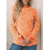 imageEVALESS Womens Crewneck Long Sleeve Tops Casual Polka Dots Tops Spring Summer 2025 Tshirts ShirtsD Carrot