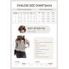 imageEVALESS Womens Crewneck Long Sleeve Tops Casual Polka Dots Tops Spring Summer 2025 Tshirts ShirtsNew Gray
