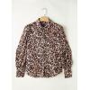 imageEVALESS Womens Tops Button Down Shirts Print Long Sleeve Blouses for Women Fashion 2025B Leopard