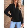 imageEVALESS Womens Tops Trendy 2025 Long Sleeve Shirts Blouses Dressy Casual Spring Summer Business OutfitsB Black