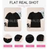 imageEVALESS Womens Tops Dressy Casual Cute Hollow Embroidered Blouses Short Sleeve Shirts Summer Outfits Trendy 2025Black