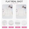 imageEVALESS Womens Tops Dressy Casual V Neck Long Sleeve Hollow Out Embroidered Blouses Shirts Spring Summer Outfits 2025White