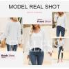imageEVALESS Womens Tops Dressy Casual V Neck Long Sleeve Hollow Out Embroidered Blouses Shirts Spring Summer Outfits 2025White