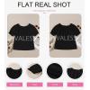 imageEVALESS Womens Tops Off The Shoulder Blouses for Women Dressy Casual Cute Puff Sleeve T Shirts Fashion 2025Black