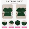 imageEVALESS Womens Tops Off The Shoulder Blouses for Women Dressy Casual Cute Puff Sleeve T Shirts Fashion 2025Blackish Green