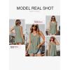 imageEVALESS Waffle Knit Tank Top for Women Summer 2025 Trendy Oversized Scoop Neck Knit Sleeveless Shirts TopsAvocado Green