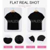 imageEVALESS Womens Tops Business Casual Outfits V Neck Ruffle Sleeve Blouses Womens Fashion Clothes 2025Black