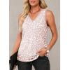 imageEVALESS Tank Tops for Women 2025 Spring Summer Outfits Cute Polka Dots Sleeveless Tops Loose Fit Shirts00 B Pink
