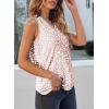 imageEVALESS Tank Tops for Women 2025 Spring Summer Outfits Cute Polka Dots Sleeveless Tops Loose Fit Shirts00 B Pink