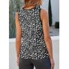 imageEVALESS Tank Tops for Women 2025 Spring Summer Outfits Cute Polka Dots Sleeveless Tops Loose Fit Shirts00 B1 Black