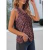 imageEVALESS Tank Tops for Women 2025 Spring Summer Outfits Cute Polka Dots Sleeveless Tops Loose Fit Shirts00 B1 Red