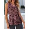 imageEVALESS Tank Tops for Women 2025 Spring Summer Outfits Cute Polka Dots Sleeveless Tops Loose Fit Shirts00 B1 Red