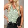 imageEVALESS Tank Tops for Women 2025 Spring Summer Outfits Cute Polka Dots Sleeveless Tops Loose Fit Shirts00 D Green