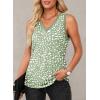 imageEVALESS Tank Tops for Women 2025 Spring Summer Outfits Cute Polka Dots Sleeveless Tops Loose Fit Shirts00 D Green