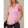 imageEVALESS Tank Tops for Women 2025 Spring Summer Outfits Cute Polka Dots Sleeveless Tops Loose Fit Shirts00 D Rose
