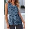 imageEVALESS Tank Tops for Women 2025 Spring Summer Outfits Cute Polka Dots Sleeveless Tops Loose Fit Shirts00 D1 Blue