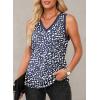 imageEVALESS Tank Tops for Women 2025 Spring Summer Outfits Cute Polka Dots Sleeveless Tops Loose Fit Shirts00 D2 Blue