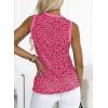 imageEVALESS Tank Tops for Women 2025 Spring Summer Outfits Cute Polka Dots Sleeveless Tops Loose Fit ShirtsB1 Pink