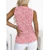 imageEVALESS Tank Tops for Women 2025 Spring Summer Outfits Cute Polka Dots Sleeveless Tops Loose Fit ShirtsB2 Pink