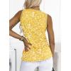 imageEVALESS Tank Tops for Women 2025 Spring Summer Outfits Cute Polka Dots Sleeveless Tops Loose Fit ShirtsD Yellow