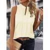 imageEVALESS Tank Tops for Women Trendy 2025 Summer Tops Sleeveless ShirtsApricot