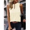 imageEVALESS Tank Tops for Women Trendy 2025 Summer Tops Sleeveless ShirtsApricot