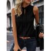 imageEVALESS Tank Tops for Women Trendy 2025 Summer Tops Sleeveless ShirtsBlack