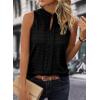 imageEVALESS Tank Tops for Women Trendy 2025 Summer Tops Sleeveless ShirtsBlack