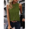 imageEVALESS Tank Tops for Women Trendy 2025 Summer Tops Sleeveless ShirtsGreen