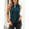 imageEVALESS Tank Tops for Women Trendy 2025 Summer Tops Sleeveless ShirtsTeal Blue