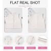 imageEVALESS Vest for Women 2025 Button Down Sleeveless Blazer Suit Vest Cropped Waistcoat Spring Summer Casual OutfitsWhite