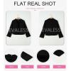 imageEVALESS Womens Blouses Cute Long Sleeve Bow Tie Front Shirts Going Out Tops Spring Summer Outfits Trendy 2025Black