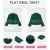 imageEVALESS Womens Blouses Cute Long Sleeve Bow Tie Front Shirts Going Out Tops Spring Summer Outfits Trendy 2025Green