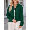 imageEVALESS Womens Blouses Cute Long Sleeve Bow Tie Front Shirts Going Out Tops Spring Summer Outfits Trendy 2025Green