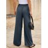 imageEVALESS Work Pants Women High Waisted Business Casual Outfits 2024 Office Dress Pant TrousersDark Grey