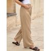 imageEVALESS Work Pants Women High Waisted Business Casual Outfits 2024 Office Dress Pant TrousersLight French Beige
