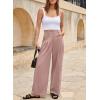 imageEVALESS Work Pants Women High Waisted Business Casual Outfits 2024 Office Dress Pant TrousersSepia Rose