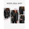 imageEVALESS Womens Boyfriend Washed Crop Denim Jean Jacket CoatBlack